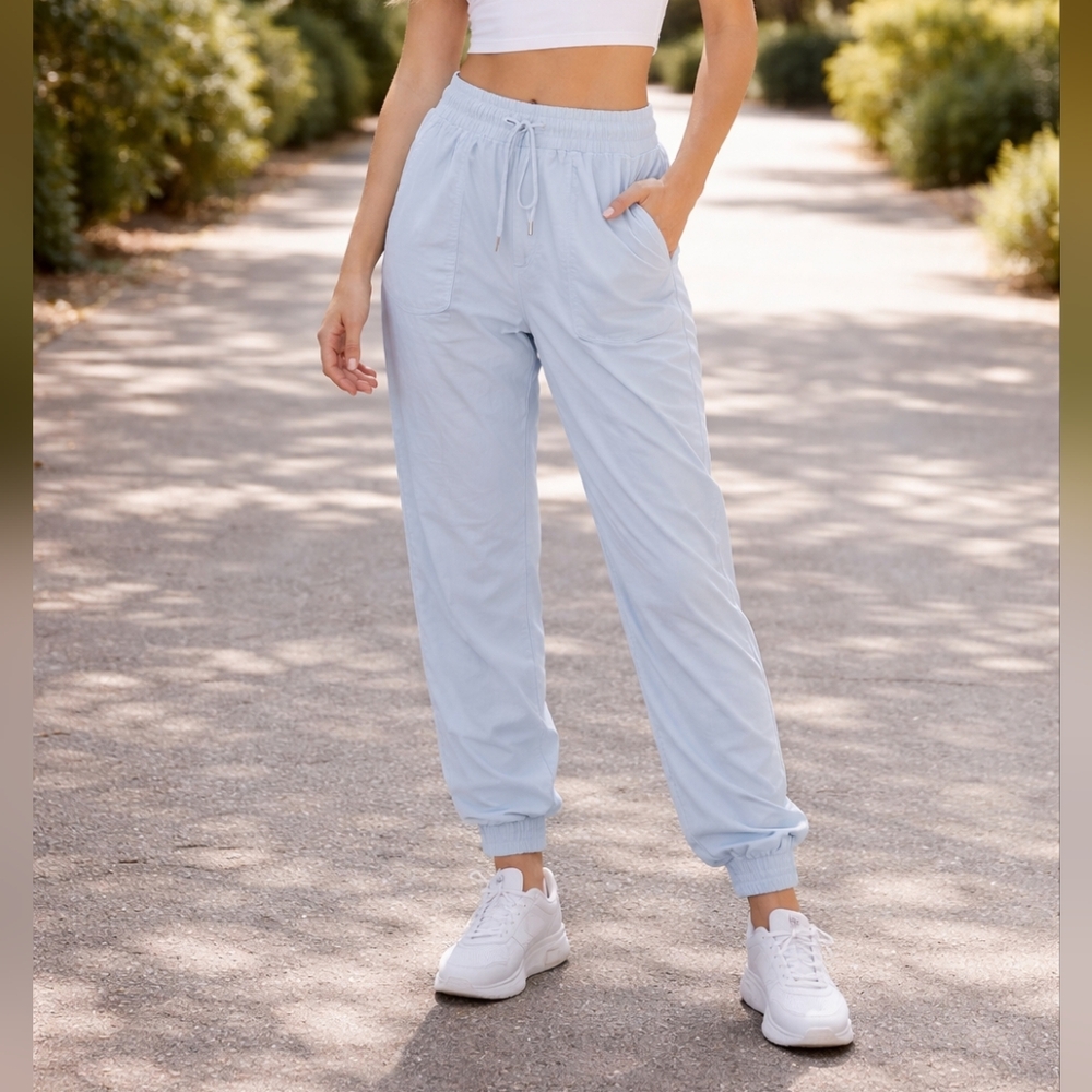 lululemon athletica Light Blue Track Joggers